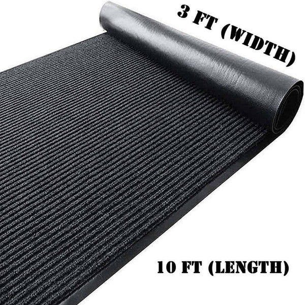 90*300cm Rubber Doormat Hallway Non Slip Entrance Floor Mat Indoor Rug Carpet