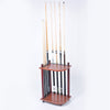 Wooden Pool Billiard Corner 7 CUE STAND Rack Durable Pool Cue Rack Holder AU