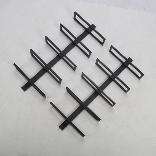 Wall Mounted Wine Rack Liquor Holder Organizer Industrial Storage Display Shelf