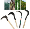Steel Scythe Sickle Mowing Cutting Trees Gardening Tools (Included Handle)