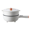 4L 28cm Electric Frying Pan with Steamer&Lid Non-stick Multifunctional Cookware