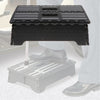Anti-Slip Half Step Stool Portable Folding Step Riser for Elderly/Adults/Kids