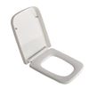 Heavy Duty Square Toilet Seat Soft Close Quick Release Easy Cleaning Bathroom AU