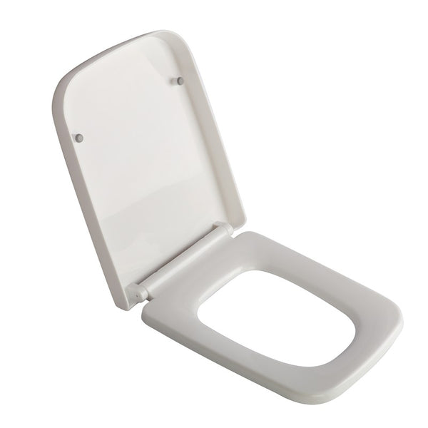 Heavy Duty Square Toilet Seat Soft Close Quick Release Easy Cleaning Bathroom AU