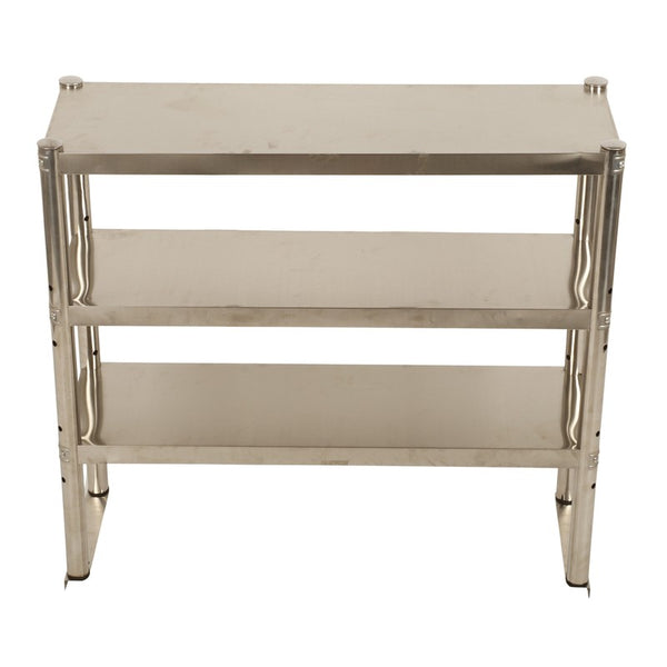 3Tier Commercial Kitchen Overshelf bench Top Stainless Steel for Prep&Work Table