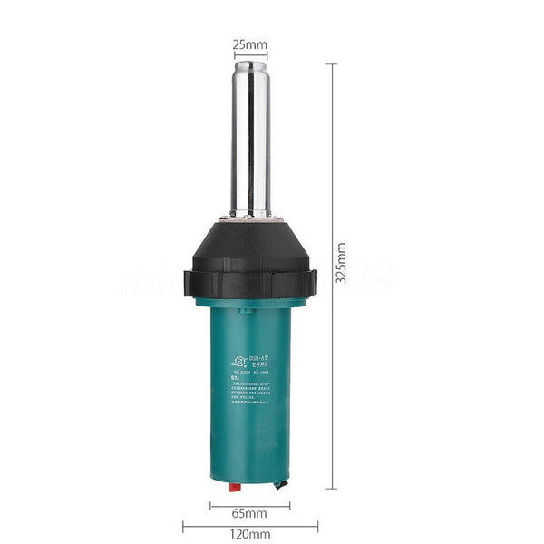 1080W Hot Air Welder Heating Gun Plastic Welding Tool PVC Roofing Welding