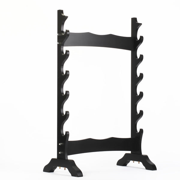 Floor Standing 6-Tier Sword Stand Bracket Samurai Sword Katana Display Holder