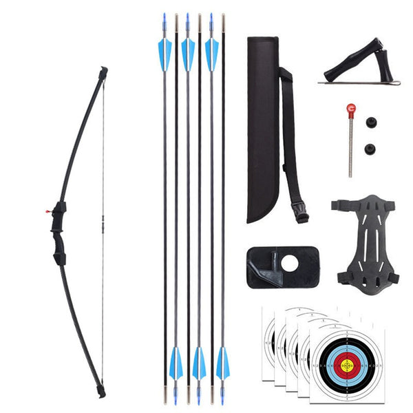 15 lbs. Kids Junior Bow and Arrow Archery Set Outdoor Hunting Target Gift AU