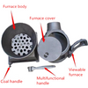 Wood-Burning Heating Stove Thickened Cast Iron Coal Stove Tent Indoor Heating