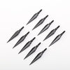 10X Arrowheads Broadheads 120grain Archery Broad Arrows Heads Screw Tips Archery