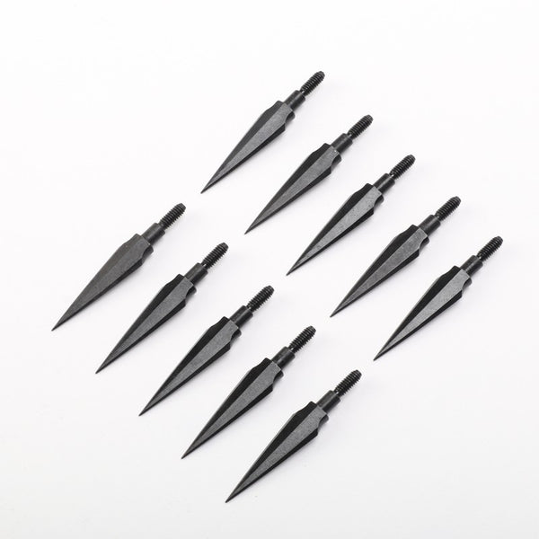 10X Arrowheads Broadheads 120grain Archery Broad Arrows Heads Screw Tips Archery