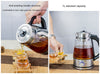 1L Electric Smart Kettle Automatic Steam Spray Teapot Coffee Tea Glass Boiler