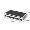 Multi-Purpose Microphone Carry Case Foam Insert Aluminum Alloy Storage Box