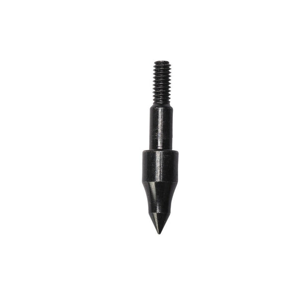 12pcs Carbon Steel Screw Thread Arrow Point Archery Arrowhead Target Field Tips