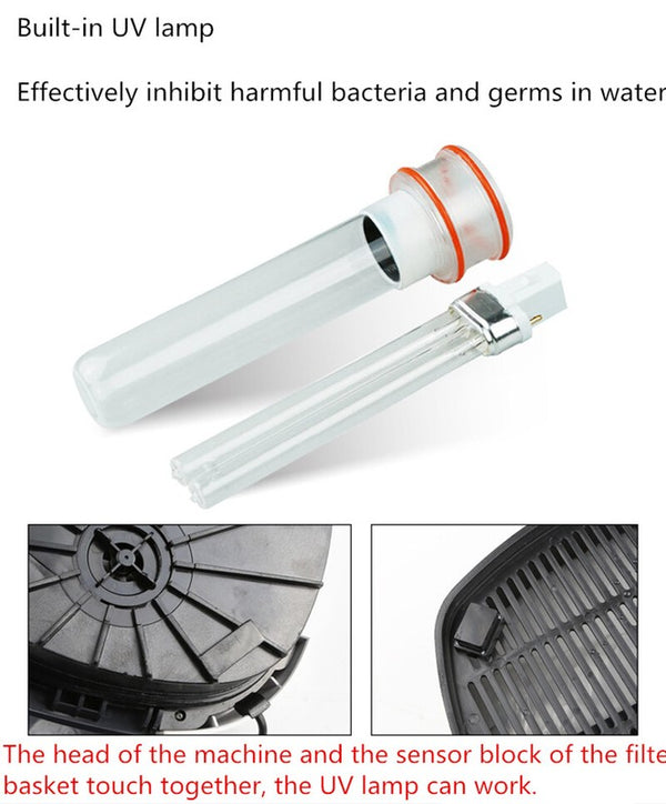 Aquarium Fish Tank Filter External Canister 3000L/H Aqua Water Pond Pump Filter