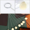 100Pcs DIY Leathercraft Wool Leather Dye Dauber Finish Applicator Tool Kit