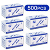 500PCS Alcohol Wipes Individually Wrapped with 75% Isopropyl Alcohol for Home
