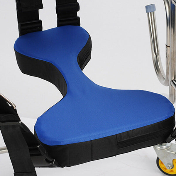 Mobility Walking Aid Walker Frame w/6 Wheels&Seat For Handicapped Rehabilitation