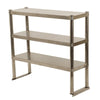 3Tier Commercial Kitchen Overshelf bench Top Stainless Steel for Prep&Work Table