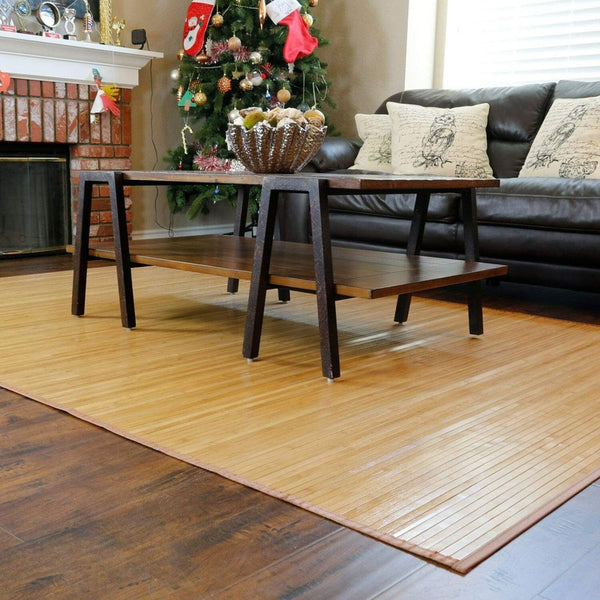 70*200cm Floor Carpet Bamboo Mat Area Rug Bedroom Living Room Window Cushion AU