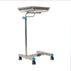 Salon Tray Adjustable Height Salon Rolling Tray for Tatto Medical Dental Tray