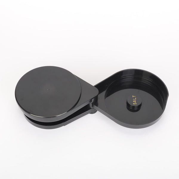 Portable Margarita Salt Rimmer Set with Separate Tier for Lime Juice Salt Sugar