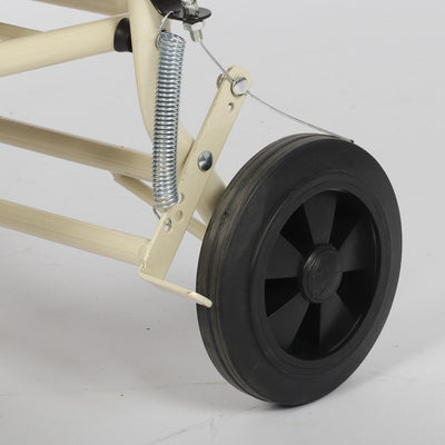 Shopping Trolley on Wheels Portable Folding Elderly Shopping Cart Walking Aid