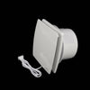 Exhaust Fan 6" Ventilation Fan Window Wall Mount Vent Fan for Kitchen Bathroom