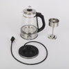 1L Electric Smart Kettle Automatic Steam Spray Teapot Coffee Tea Glass Boiler