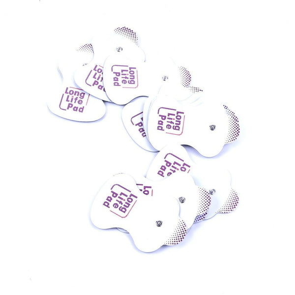 4pcs Self-Adhesive Tens Pads Long Life Electrode Replacement For Omron Elepuls