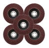 50PCS 125mm 80 Grit Flap Discs Zirconia Grinding Sanding Wheel For Angle Grinder