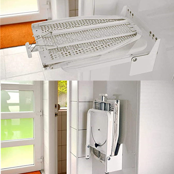 Wall Mounted Ironing Board 180° Swive Fold Away Ironing Board 37.4x11.8 inch