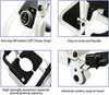 Transfer Lift Chair for Elderly Height Adjustable Electric Wheelchair 180° Split