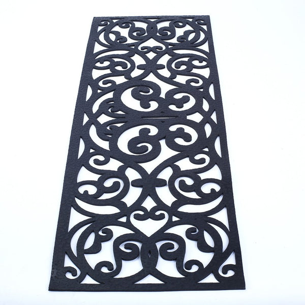 5pcs Rubber Stair Treads Stair Traction Tread Mats, Outdoor Non-Slip Step Mats