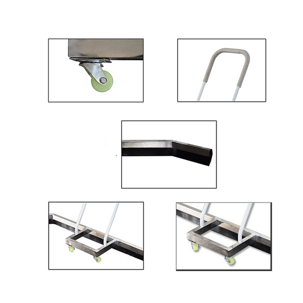 Stainless Steel Tennis Court Squeegee Heavy Duty Surface Dryer Rain Shuttle