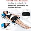 Spine Lumbar Traction Bed Back Pain Therapy Massage Stretching Table Device