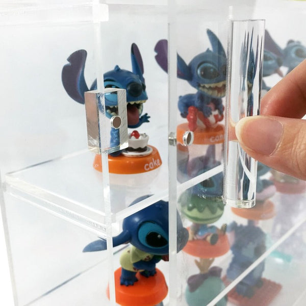 5 Layer Acrylic Display Case Dustproof Clear Box Cars Trucks Luxury Storage Box