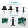 Tablet Holder for Microphone Stand Mic Music Stand Holder Clamp 4.13-9.06" iPad