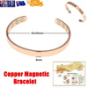 Copper Bracelet Magnetic Healing Bio Therapy Arthritis Pain Relief Bangle
