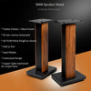 Speaker Stands90CM Rosewood Home Theatre/Bookshelf/Hi Fi Speaker Stands Surround