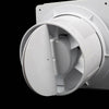 Exhaust Fan 6" Ventilation Fan Window Wall Mount Vent Fan for Kitchen Bathroom