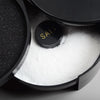 Portable Margarita Salt Rimmer Set with Separate Tier for Lime Juice Salt Sugar