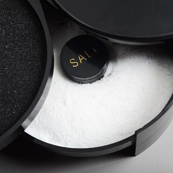 Portable Margarita Salt Rimmer Set with Separate Tier for Lime Juice Salt Sugar