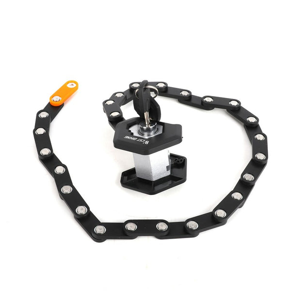 Bicycle Lock with 3 Keys Anti-Theft Folding Bike Lock with Mounting Bracket