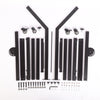 12U Adjustable Audio Rack Mount Studio Equipment Rolling Mixer Stand Stage Cart