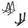 Portable Foldable Ukelele Guitar Stand Bass Electric Acoustic Floor Holder Rack