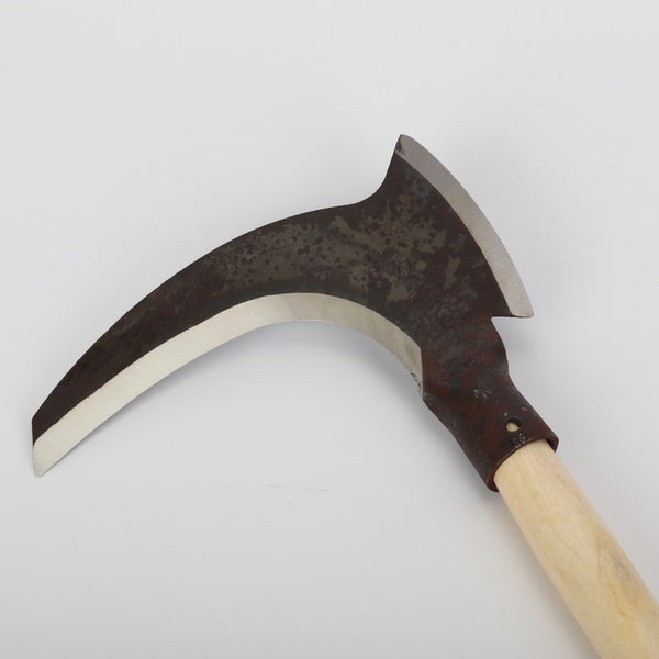 Steel Scythe Sickle Mowing Cutting Trees Gardening Tools (Included Handle)