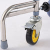 Mobility Walking Aid Walker Frame w/6 Wheels&Seat For Handicapped Rehabilitation