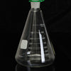 1000ml Glass Vacuum Suction Filter 350ml Buchner Funnel Kit Conical Flask Lab AU