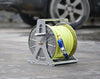 1/2'' X 60M Water Hose Reel Rack Stainless Steel Portable Pipe Holder Storage AU